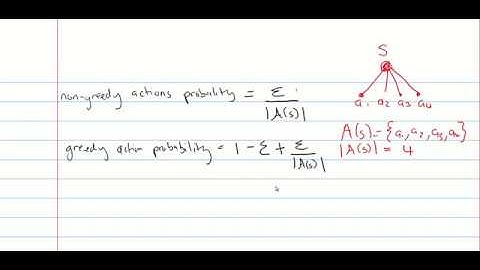 Reinforcement Learning - Lecture 11 (Monte Carlo Control w/o Exploring Starts)