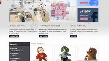 Kinder a Premium, 4 in 1 Opencart theme - see features and download