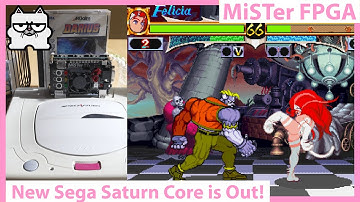 MiSTer FPGA Sega Saturn Core GOT UPDATED Yesterday! Testing the NEW Saturn Core and Setup Guide