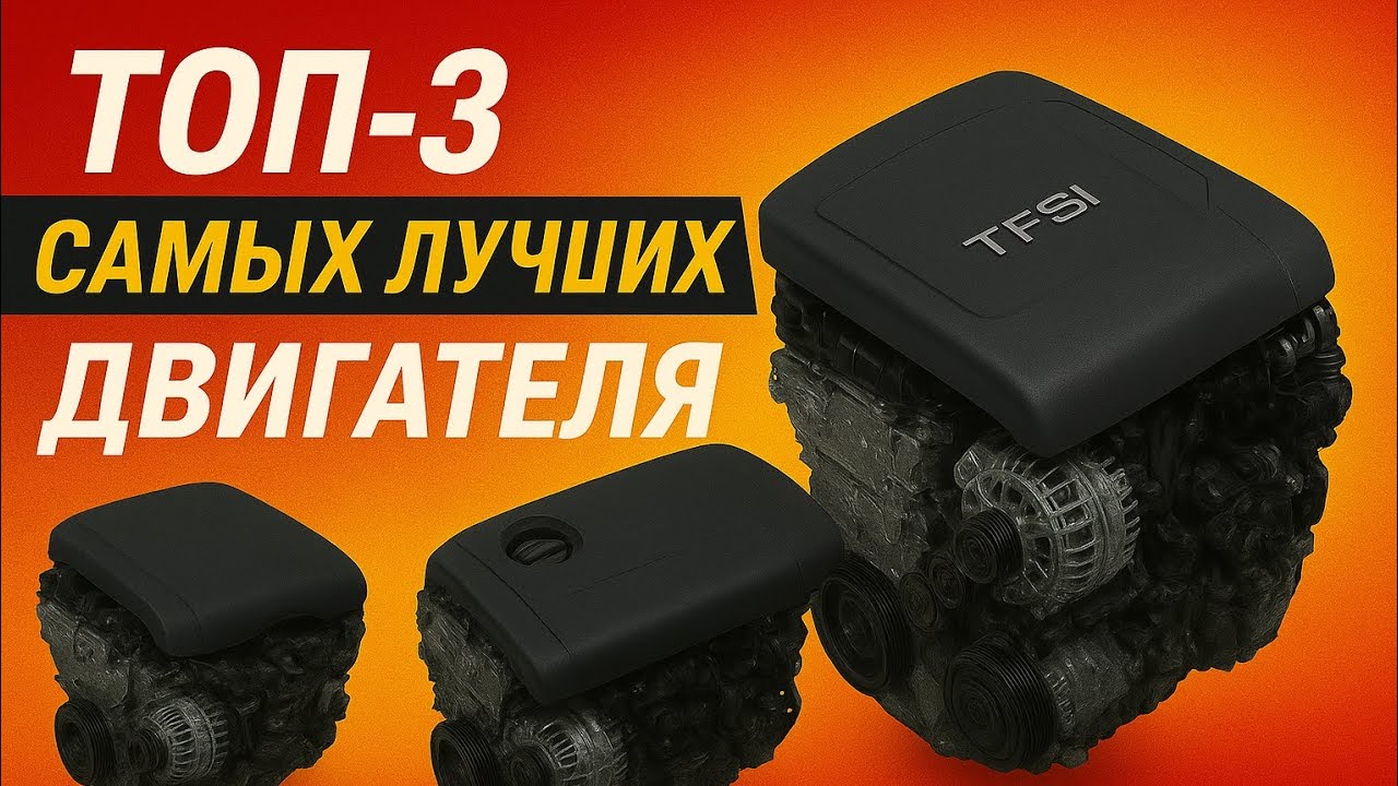 ТОП-3 самых надёжных двигателей VAG-группы Volkswagen AUDI Skoda SEAT