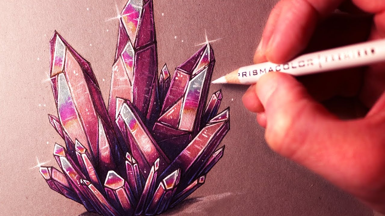 15 Easy Crystal Drawing Ideas  How to Draw Crystals