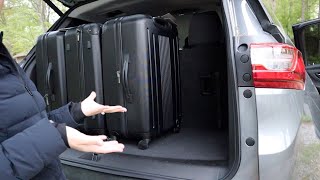 2021 CHEVY TRAVERS | HOW MANY SUITCASES WILL FIT IN THE TRUNK?