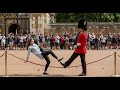 She Stepped Over the Rope — But the Guard’s One Step Made Her Back Off Instantly!