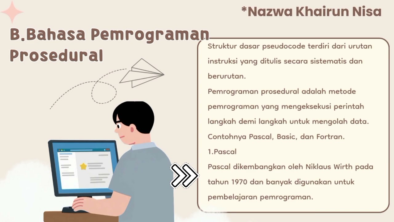 MENJELASKAN MATERI ALGORITMA DAN PEMROGRAMAN OLEH KELOMPOK 2 KELAS X.5 SMANSABA MAPEL INFORMATIKA✨💫