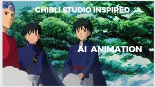 Ghibli Studio Inspired Virtual Animation
