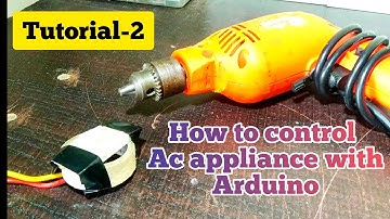 How to control Ac appliance with arduino//Tutorial-2