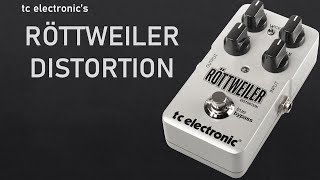 TC Electronic Rottweiler - Pedal on 