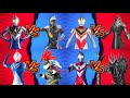 ウルトラマン AGUL VS KYRIELOID, ULTRAMAN GAIA VS WAROGA, COSMOS VS GERONIMON, TIGA VS EX TYRANT 2 #ウルトラマン