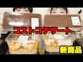 【大食い】コストコの新商品巨大スイーツ！ティラミスとプロフィットロールデザート！総重量不明。【双子】