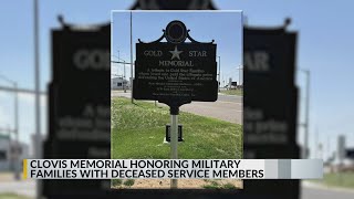 New marker in Clovis honors families of those who served and gave all