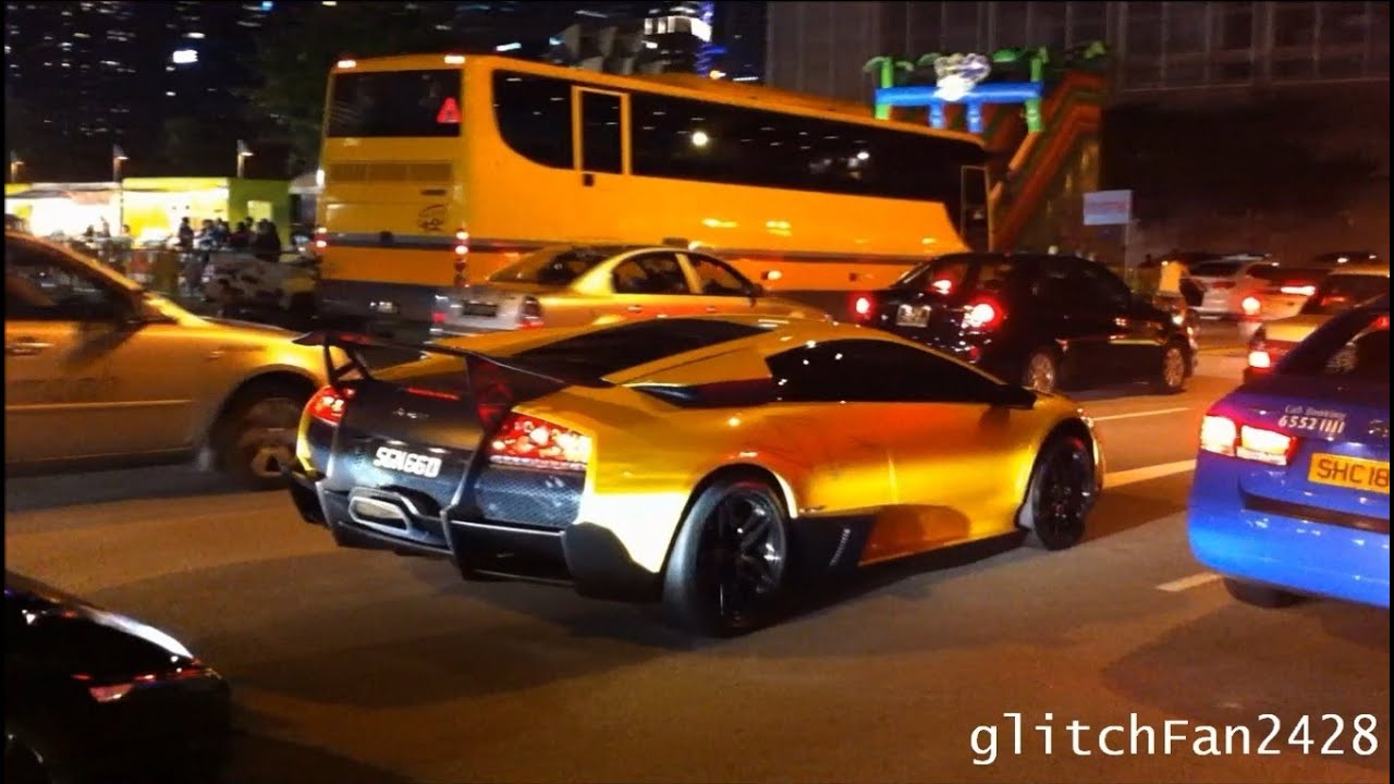 50+ Supercars Stuck in Traffic