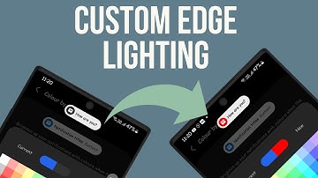 Custom Edge Lighting effects for Each Contacts or Keyword| One Ui 3