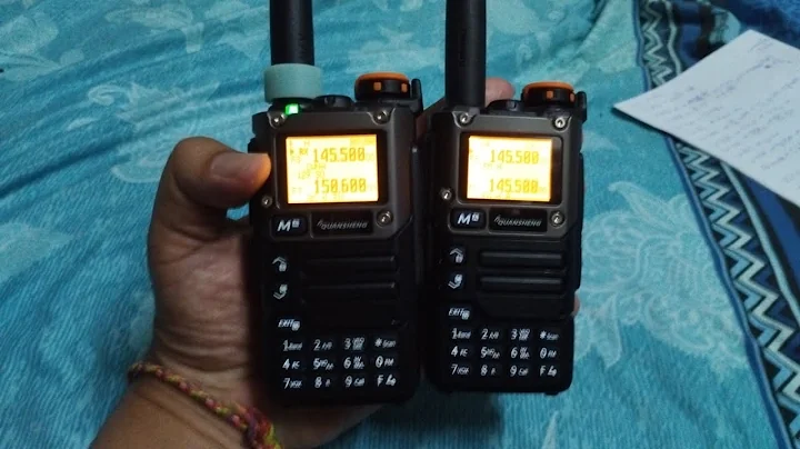 เปรียบเทียบวิทยุ QUANSHENG UV-K6 Vs UV-5(8) รุ่นใหม่กับรุ่นเก่า