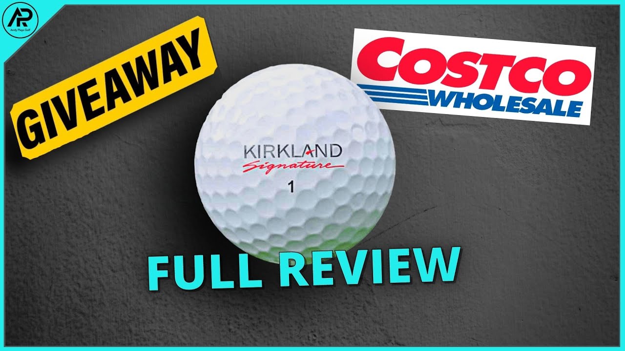KIRKLAND GOLF BALL REVIEW PLUS GIVEAWAY !!! YouTube
