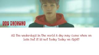 Bts Not Today Lyrics Color Coded Hangromeng