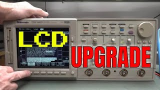 EEVblog 1515  Dumpster Tektronix TDS540D 500MHz Oscilloscope LCD Upgrade