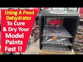 Scale Model Tips - Using A Food Dehydrator To Cure & Dry Your Model Paints Fast !!