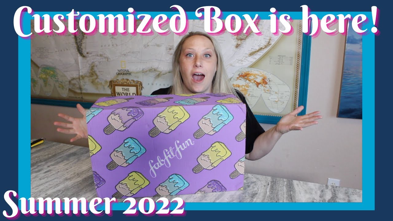 FABFITFUN UNBOXING SUMMER 2022 full customized box PLUS ADD-ONS! | What did you choose?! | LOVE IT!