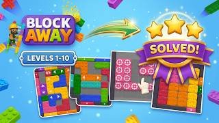 🧩 Block Away - Slide Color Master | Levels 1-10 Full Walkthrough & Gameplay 📱 screenshot 3