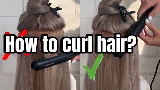 Stop Making These Curling Mistakes: Flat Iron Curls Guide by Andreeva Nata 5,897 views 1 month ago 4 minutes, 47 seconds