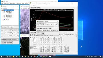 6. ENVI Basic Functions: Image Quick Stats