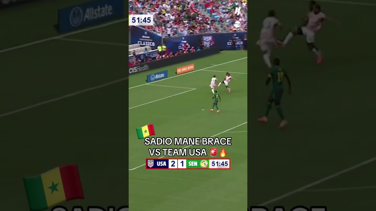 doublé de sadio mané contre usa🇸🇳🔥🤭