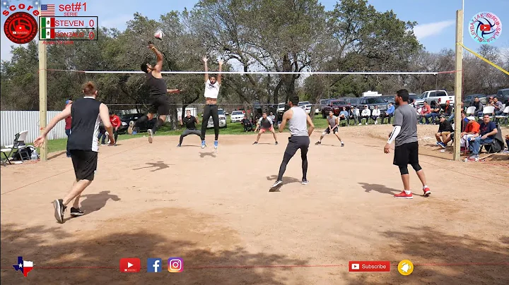 Volleyball  set#1 Gonzalo, Rojo, Galdino y Loreto ...