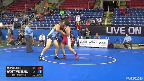 182 Champ. Round 1 - Wyatt Westfall (Oregon) vs. M...