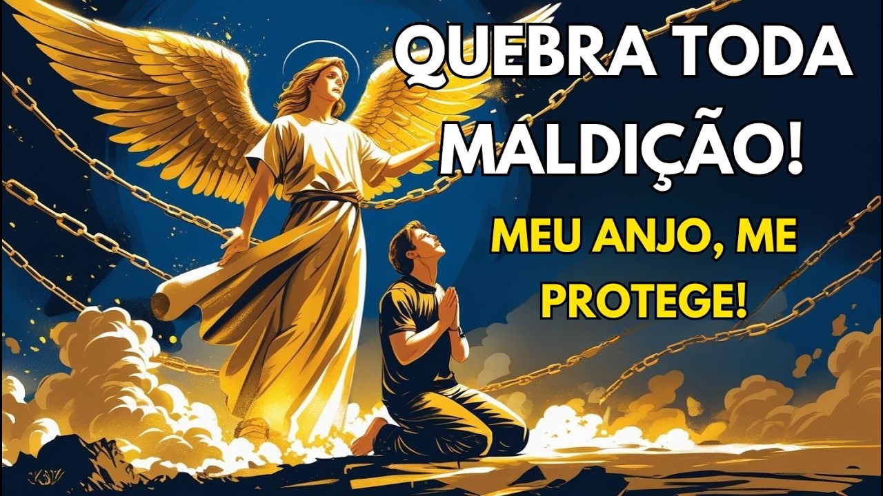 💥 Oração ao Anjo da Guarda Para Quebrar Toda Maldição da Sua Vida