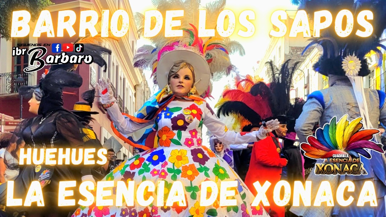 CUADRILLA LA ESENCIA DE XONACA, EN SU TRADICIONAL PRESENTACIÓN EN EL BARRIO DE LOS SAPOS