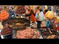 Chapli kabab recipe and famous street food of Afghanistan | Special chapli kabab | Bolani | Samosa