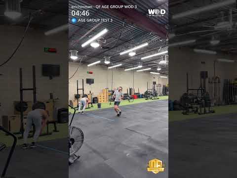 2023 Age Group CrossFit Quarterfinals Workout 3