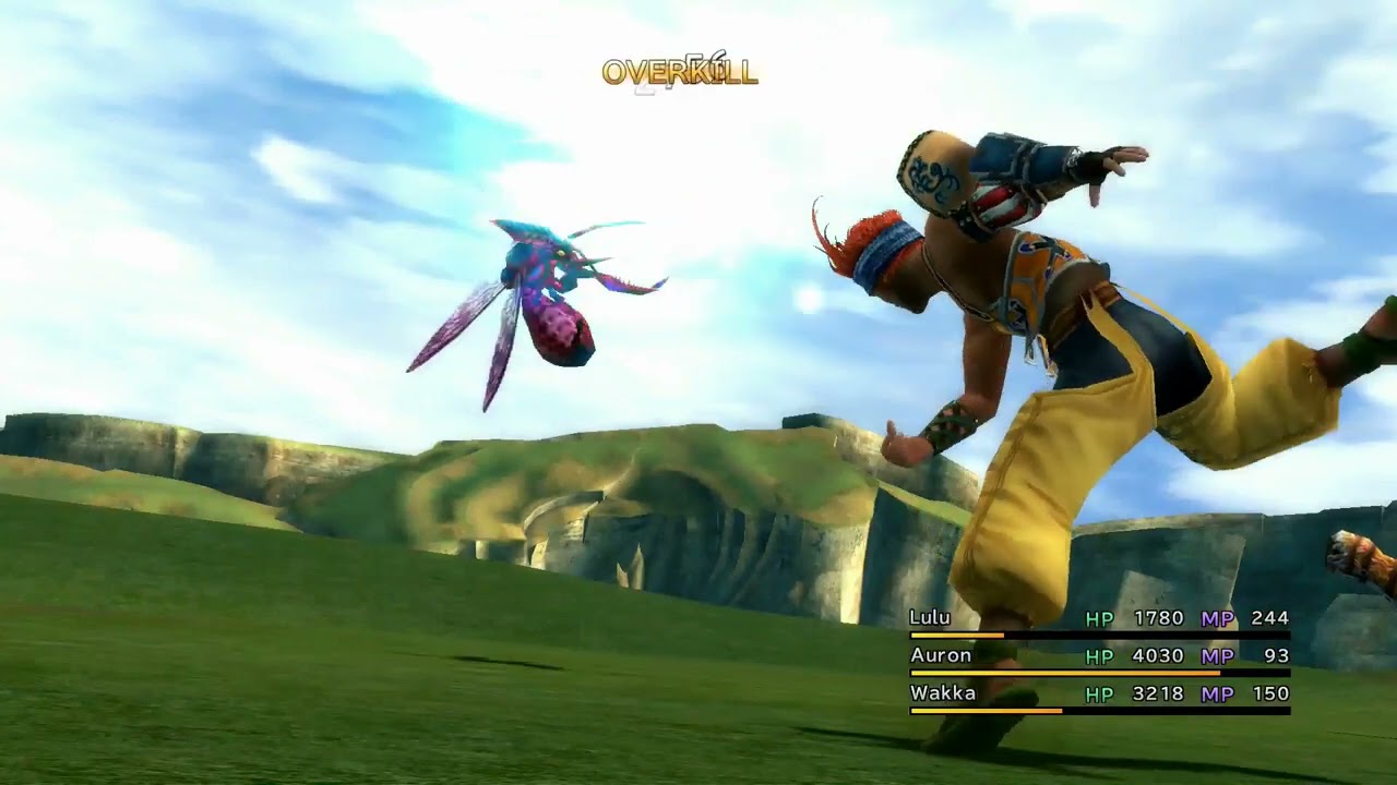 FINAL FANTASY X HD REMASTER WALKTHROUGH (21) DEFENDER X BOSS