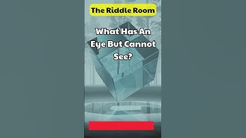 The Eye Riddle Challenge: "What Has An Eye But Cannot See?
