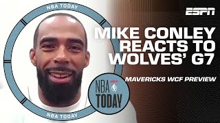 Mike Conley on his FIRST Game 7 win, Jaden McDaniels' late dunk, WCF thoughts & more! | NBA Today
