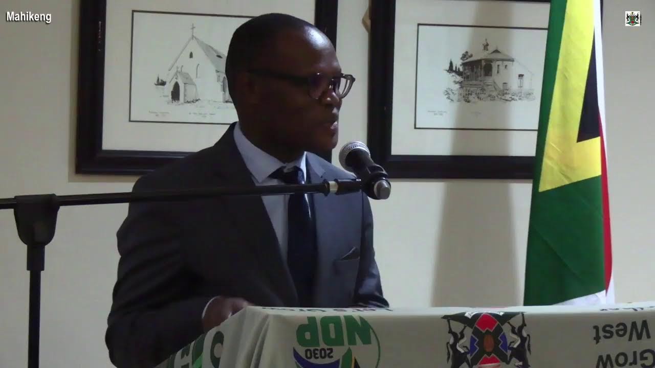 NWPG LIVE: North West Provincial Government currently hosting a delegation from the US Embassy on…