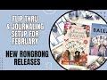 February Journaling Setup | New Releases from @rongrongdevoeillustration