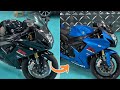 Transforming My Black Suzuki GSXR 750 Into a Stunning Satin Blue Beast 
