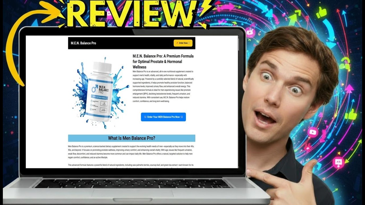 MEN Balance Pro Review 2026: Ingredients, Label, Price & What to Know