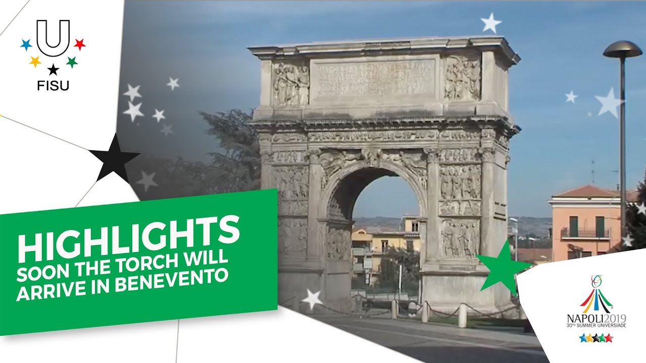In a few hours the torch will arrive in Benevento🔥or the 8th stage of the Torch Relay 