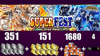 The best SUPERFEST I have had yet (Battle Cats)