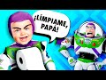 👶 ¡Buzz Lightyear está CASTIGADO a SER PAPÁ de unos BEBÉS! │Toy Story 4