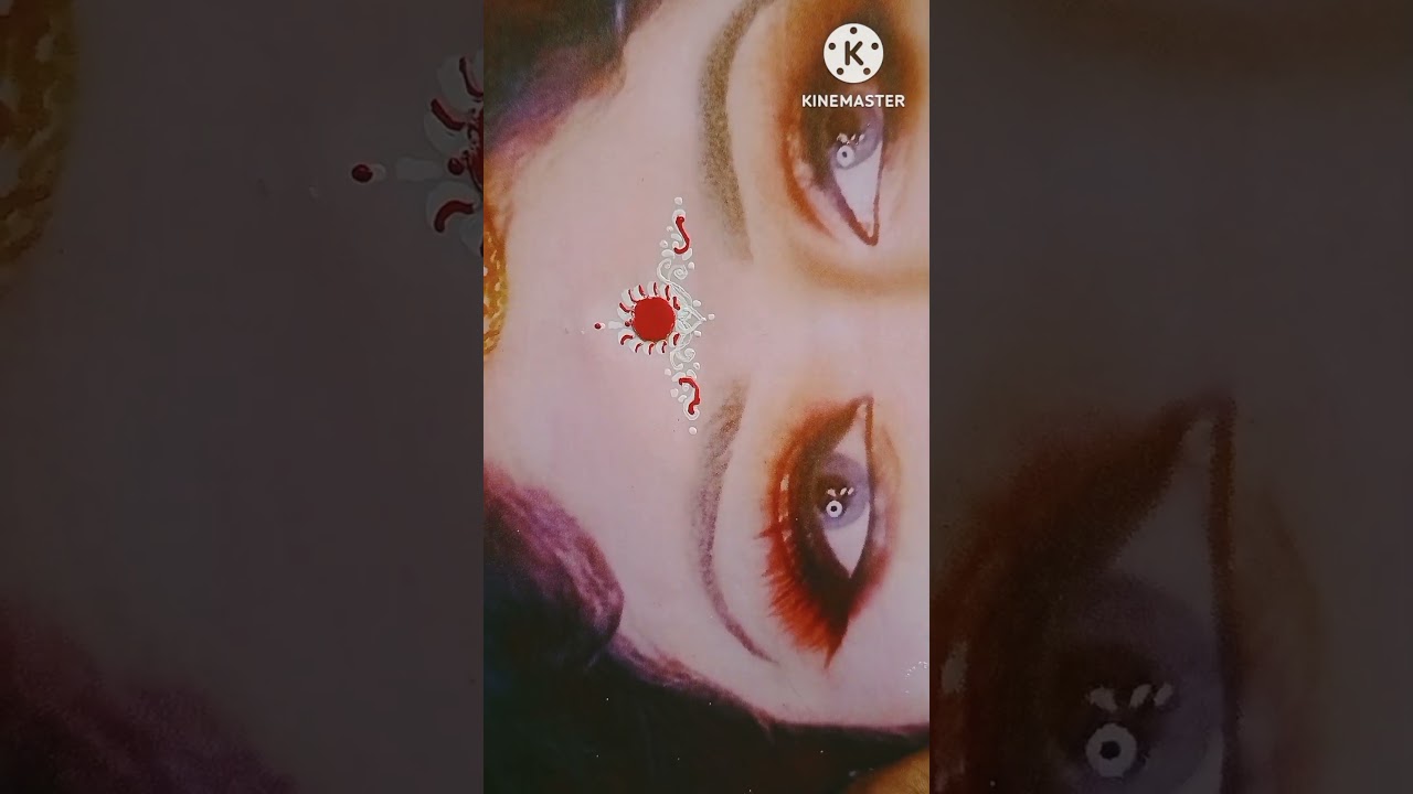 Easy Bridal Bindi Design Highlights Red Colour❤️||