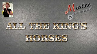 ALL THE KING'S HORSES - LINE DANCE - YouTube