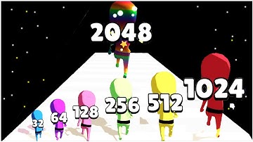 2048 Clash 3D - Gameplay Walkthrough - Max Levels | Part 1 | IPAD/IOS