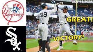 New York Yankees vs. Chicago White Sox Full Highlights, May 18 2024 | MLB Season 2024 by MLB Season 2024 4,733 views 1 day ago 16 minutes