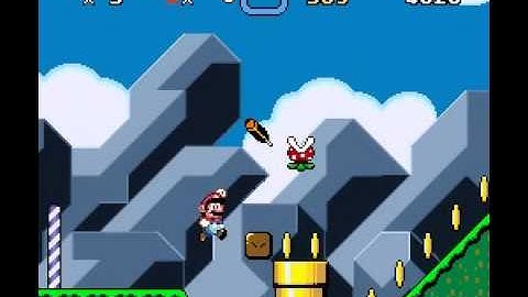 Super mario world - hack - testing custom music