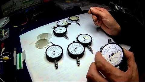 Dial Indicator tear down, inspection and repair