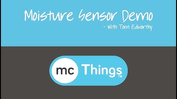 Moisture Sensor Demonstration