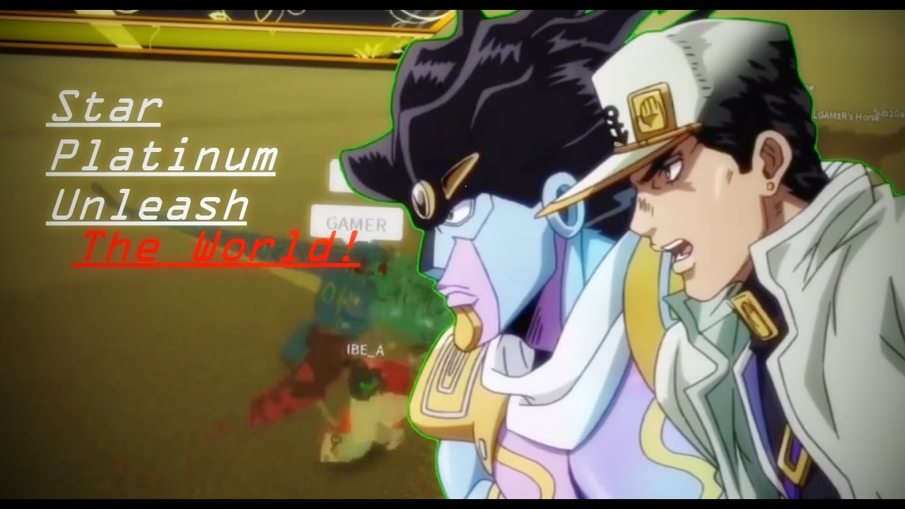 [YBA] Star Platinum, Unleashes The World onto SBR!? - YouTube